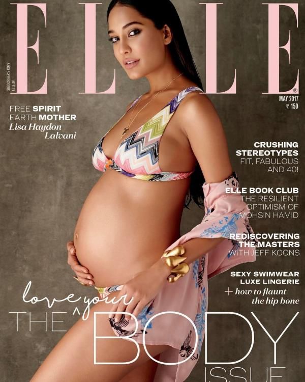 Lisa Haydon Looks Hot Yet Stunning In Elle India Magazine Filmymama Com