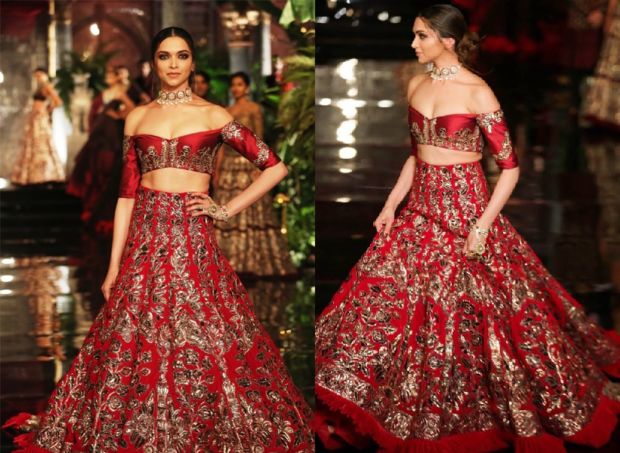 Deepika Padukone And Fawad Khan Gracing Up The Stage At India Couture Week 2016