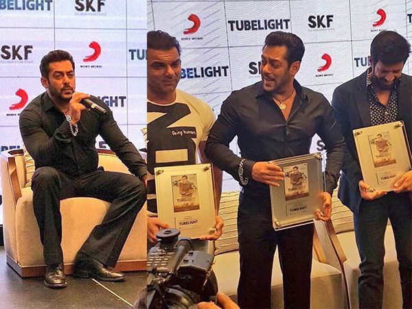 Superstar Salman Khan Launched His New Song From Movie "Tubelight" In Dubai