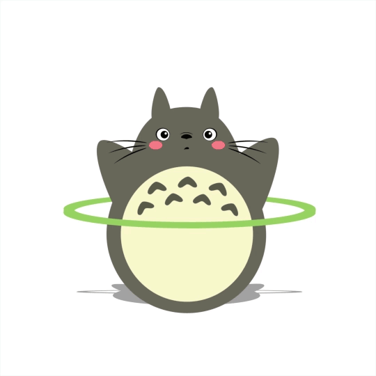 Cute Totoro GIFs That Will Motivate You To Start Exercising | Funotic.com