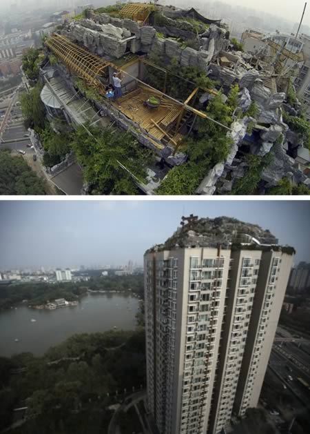 Amazing Constructions Built On Rooftops