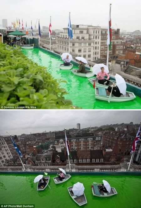 Amazing Constructions Built On Rooftops