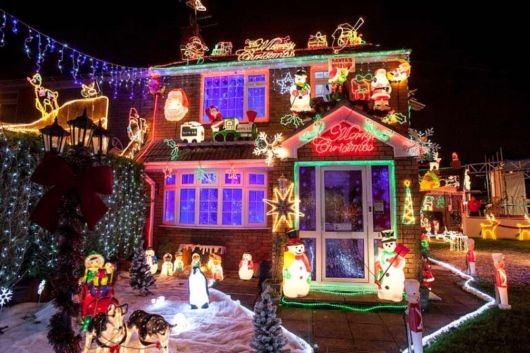 Dazzling Display Of Christmas Lights