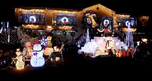 Dazzling Display Of Christmas Lights