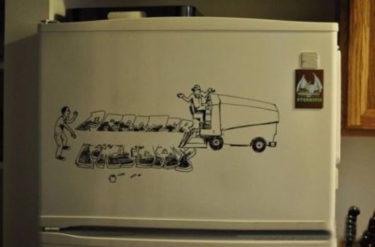 The Incredible Refrigerator Art