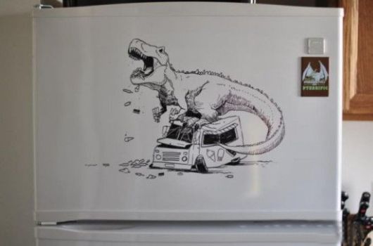 The Incredible Refrigerator Art