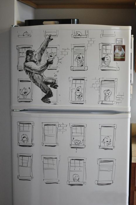 The Incredible Refrigerator Art