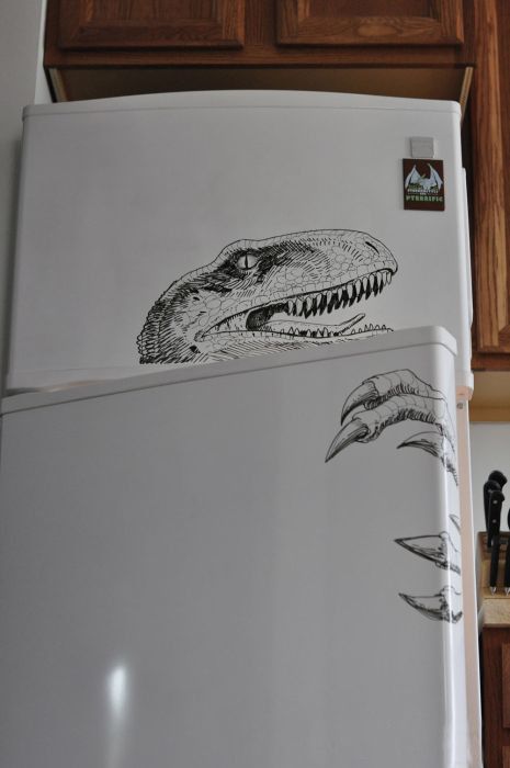 The Incredible Refrigerator Art