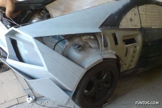 Transform Your Old Car To A Lambhorgini