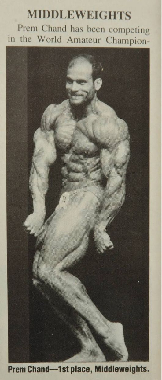 Premchand Degra - Mr Universe 1988