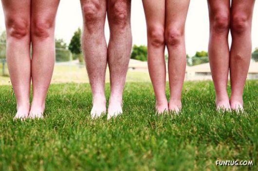 Knees That Look Like Faces