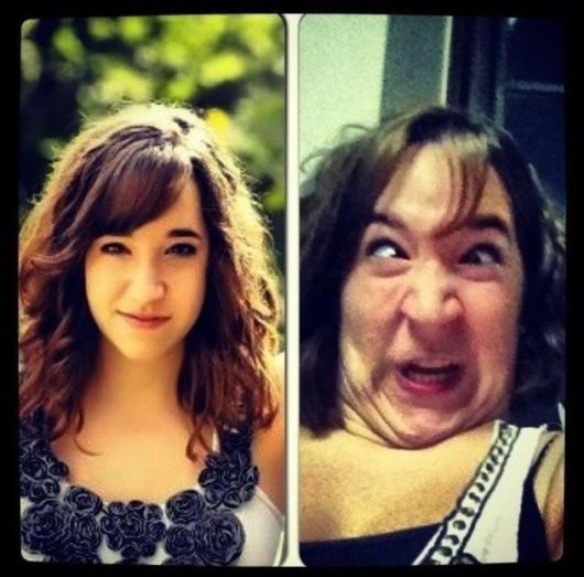 Pretty Girls Making Ugly Faces