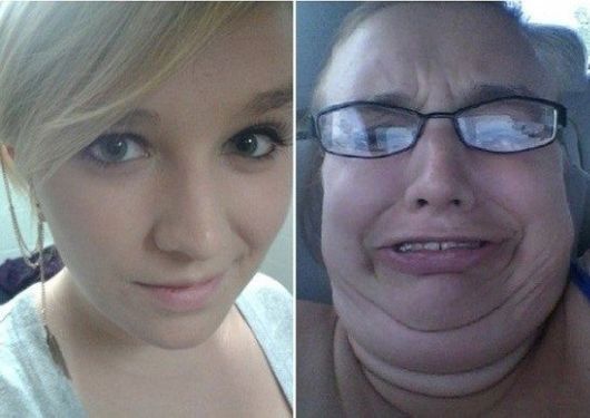 Pretty Girls Making Ugly Faces