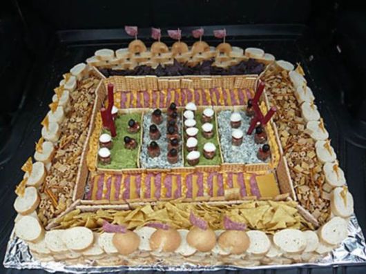 Amazing Stadiums Made With Snacks