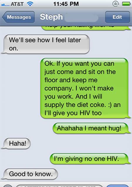 Funny iPhone Text Messages