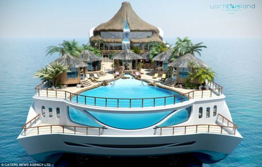 Tropical Island Paradise Yacht