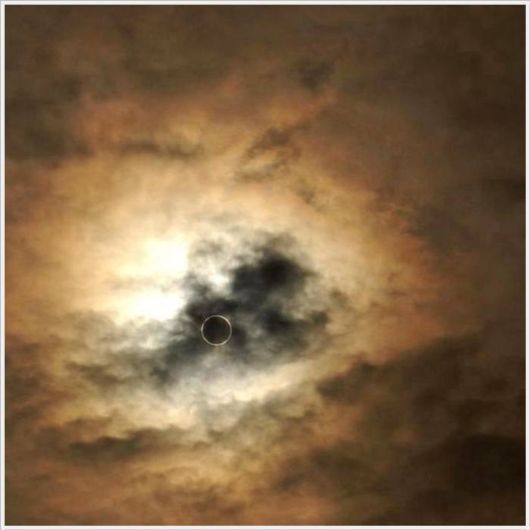 Beauty Of The Solar Eclipse