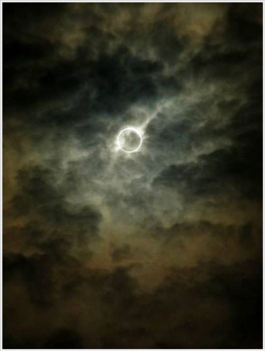Beauty Of The Solar Eclipse