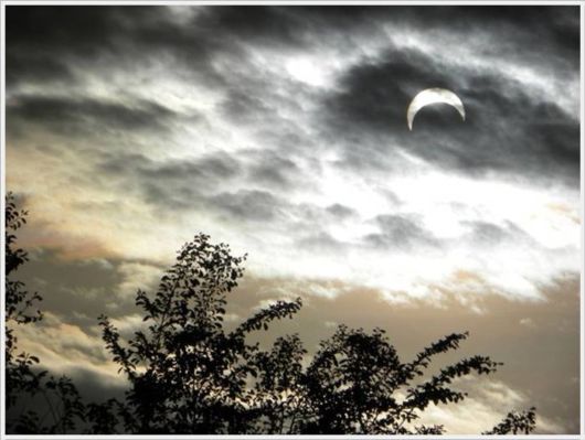 Beauty Of The Solar Eclipse