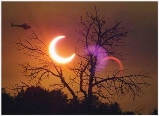 Beauty Of The Solar Eclipse