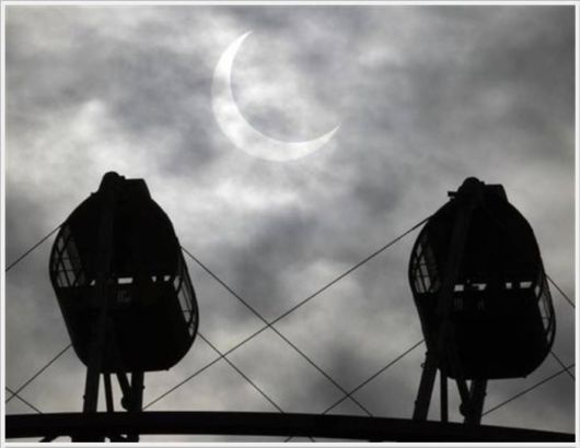 Beauty Of The Solar Eclipse