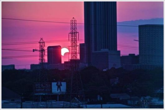 Beauty Of The Solar Eclipse