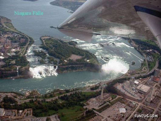 Various Cities From The Airplanes