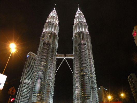 The Petronas Twin Towers, Malaysia