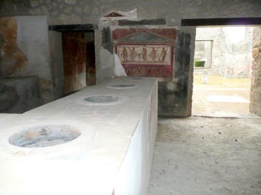The Beautiful Pompei City, Italy