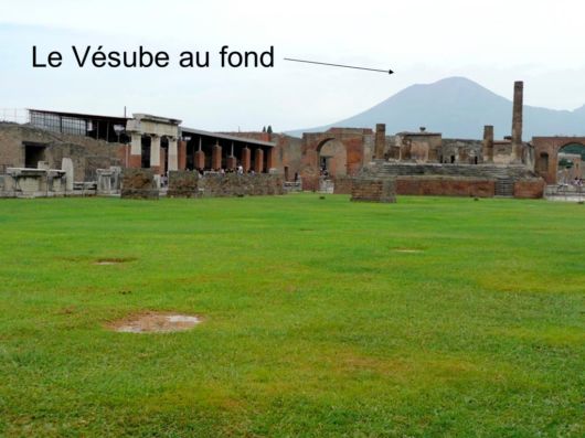The Beautiful Pompei City, Italy