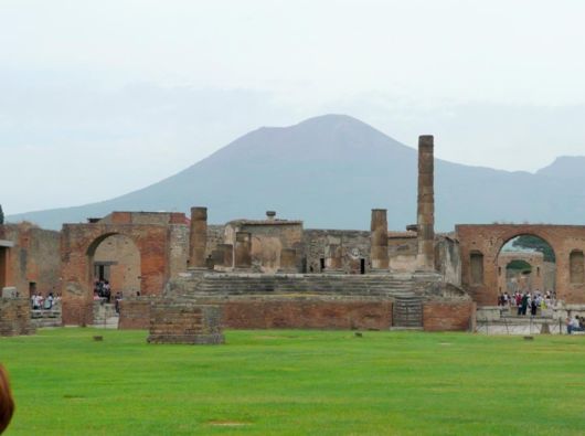 The Beautiful Pompei City, Italy