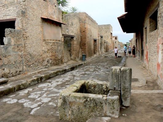 The Beautiful Pompei City, Italy