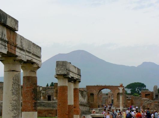The Beautiful Pompei City, Italy