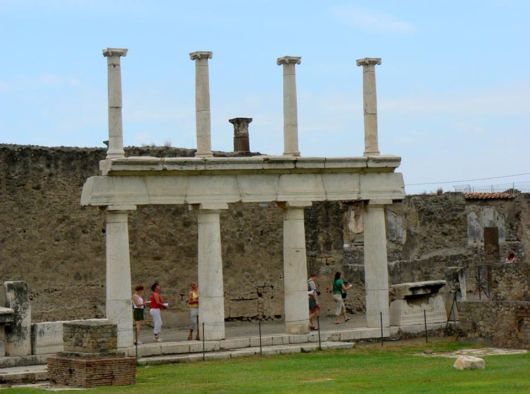 The Beautiful Pompei City, Italy