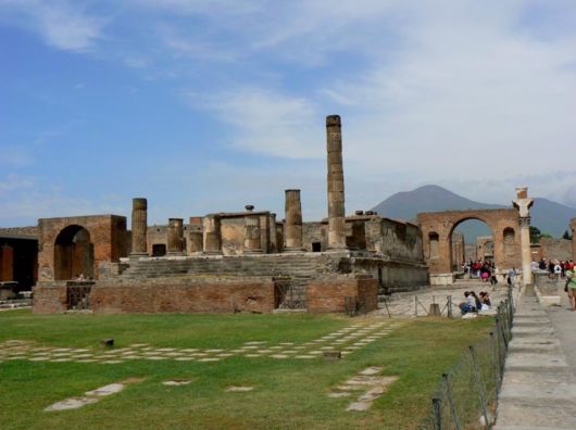 The Beautiful Pompei City, Italy