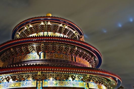 A Temple Of Heaven In China