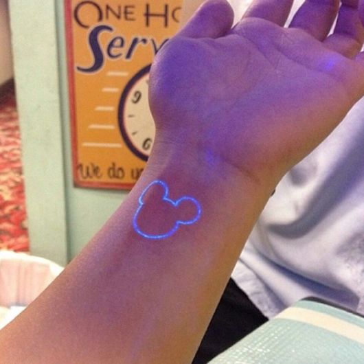 Glowing In The Dark Tattoos Visible Under Black Light