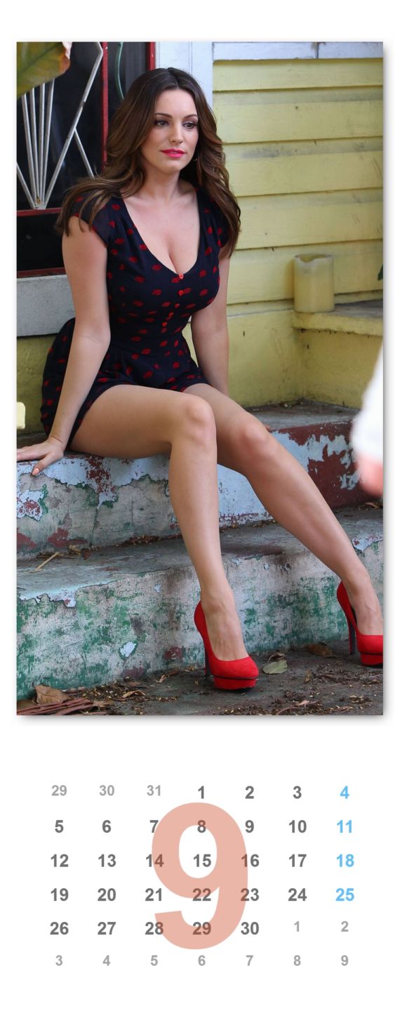 Kelly Brook Unofficial Calendar 2016