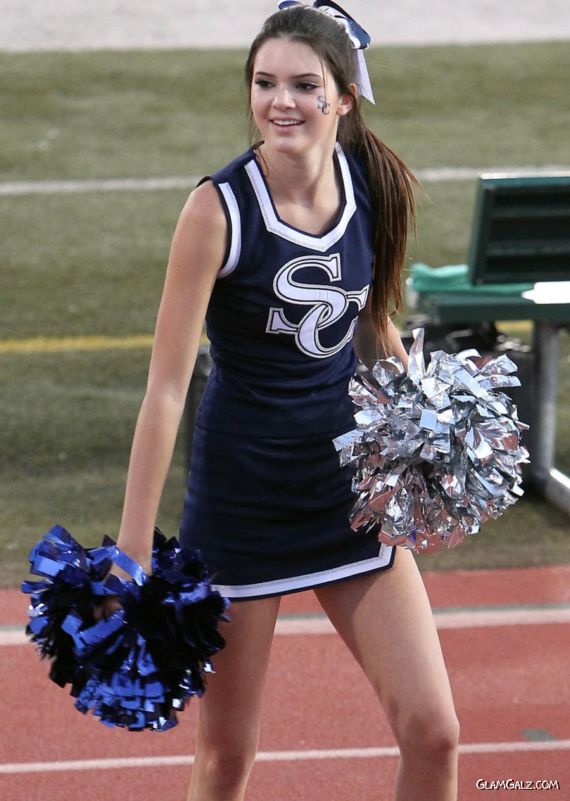Kendall Jenner As A Cheerleader