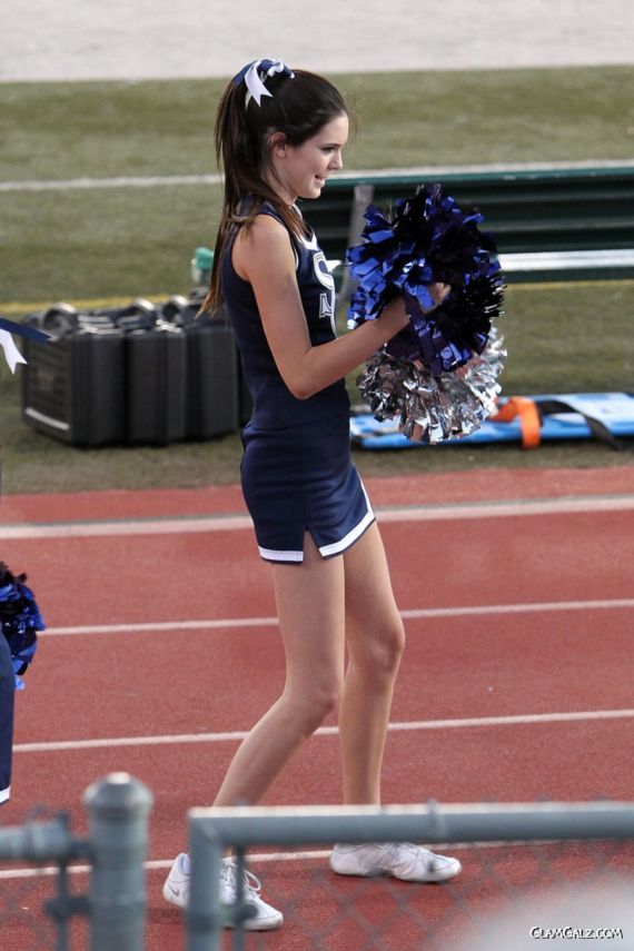 Kendall Jenner As A Cheerleader