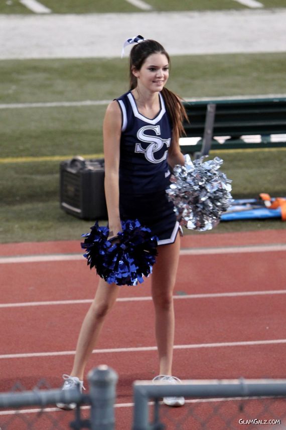 Kendall Jenner As A Cheerleader