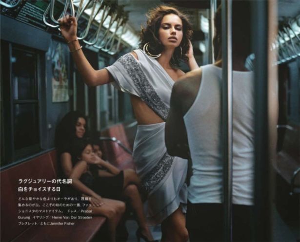 Adriana Lima Shoots For Numero Tokyo