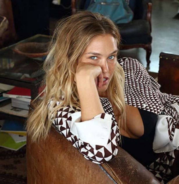 Top Model Bar Refaeli For At Magazine
