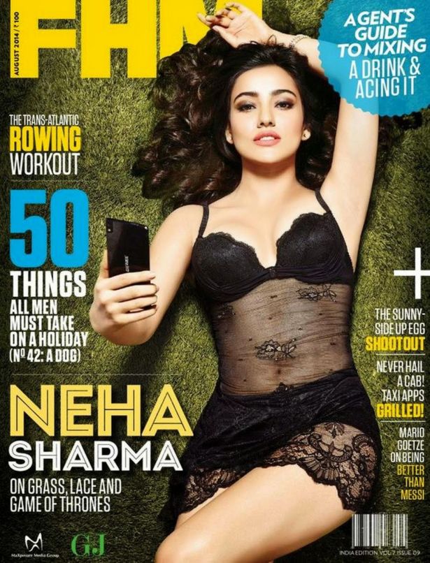 Awesome Neha Sharma Shoots For FHM