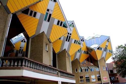 Amazing Cubic Houses By Piet Blom